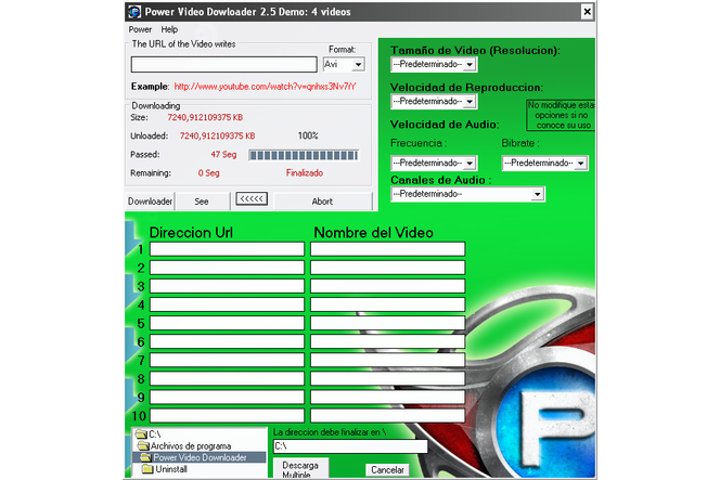 Power Video Downloader screen1