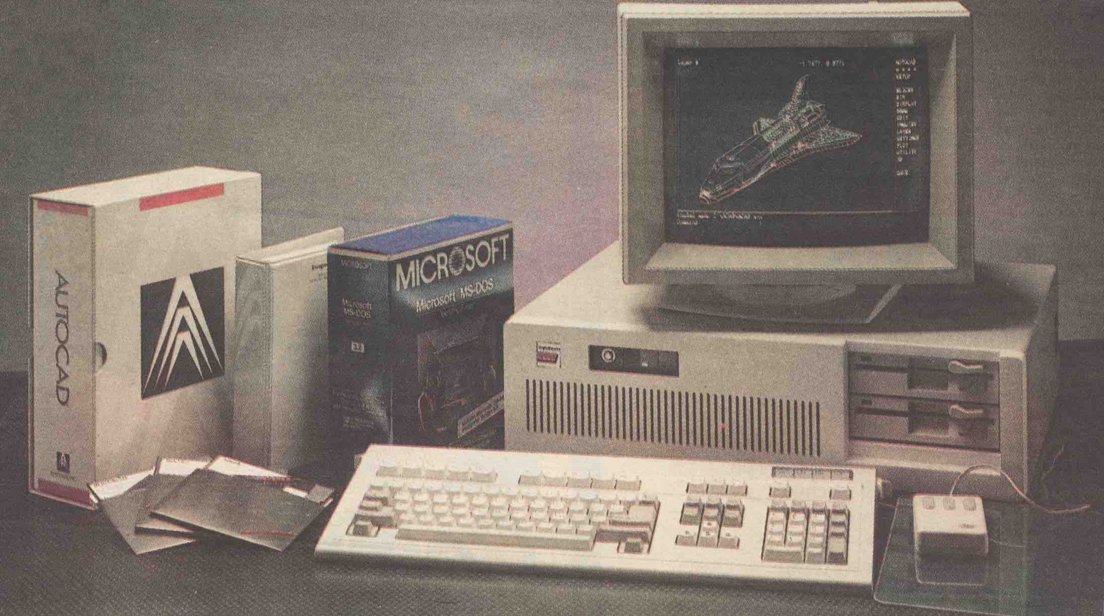 PowerPak 286 - AutoCAD sous MS-DOS 