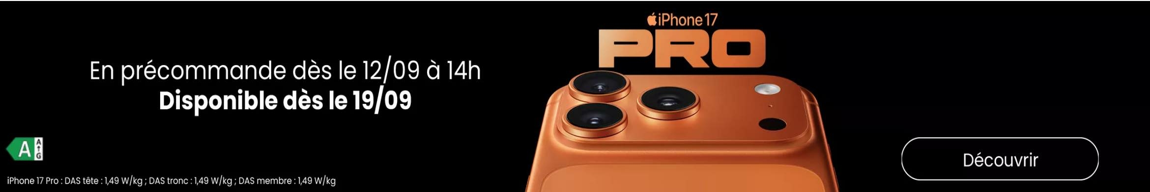 Pre?commande iPhone 17