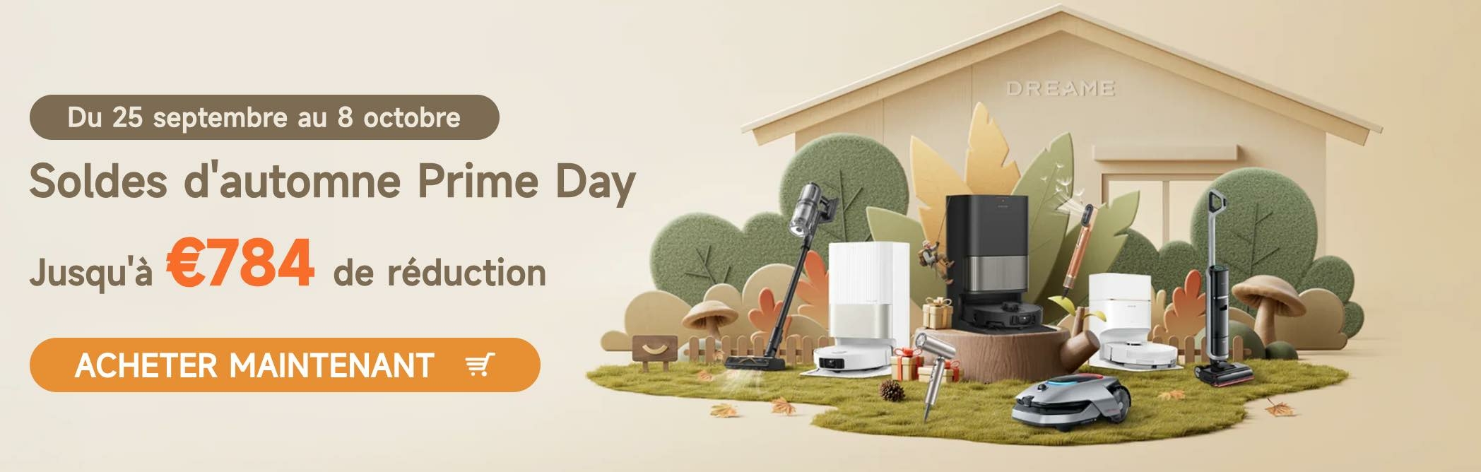Prime Day d'automne Dreame