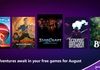 Amazon Prime Gaming : les jeux gratuits d'aout 2022