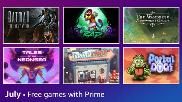 Prime gaming juillet 21