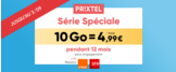 Forfait mobile Prixtel à partir de 4,99 € pendant 1an sur les réseaux Orange ou SFR