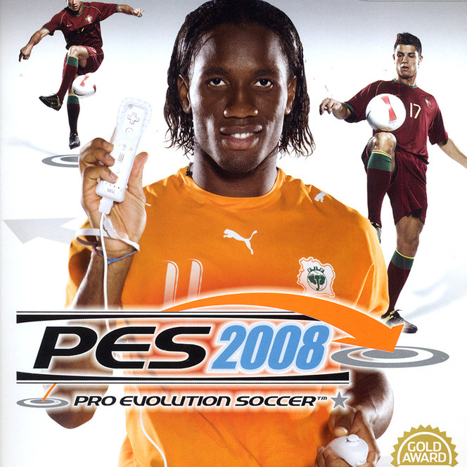 Pro Evolution Soccer 2008 Wii - pochette