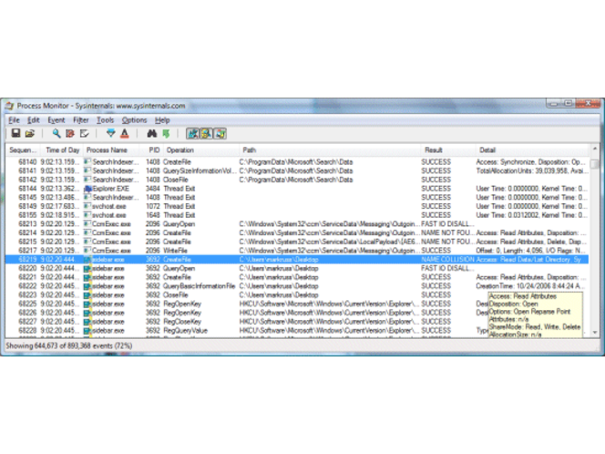 Process monitor