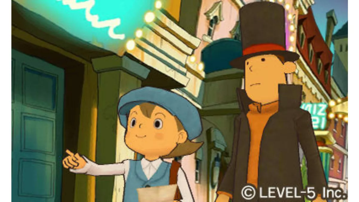 Professeur Layton et le Masque des Miracles disponible sur 3DS