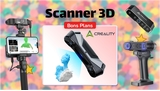 Les scanners 3D Creality à prix réduit (Raptor, Ferret Pro, Otter, RaptorX)