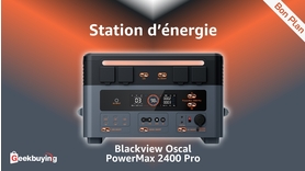 Système solaire de balcon 2 en 1: Blackview Oscal PowerMax 2400 Pro en MEGA promotion