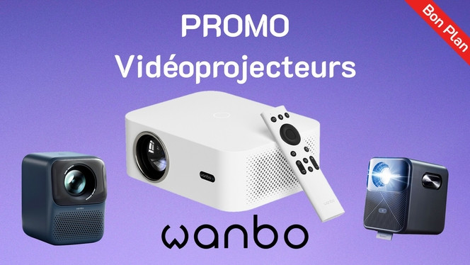 Promo Videoprojecteur FHD 1080P Wanbo