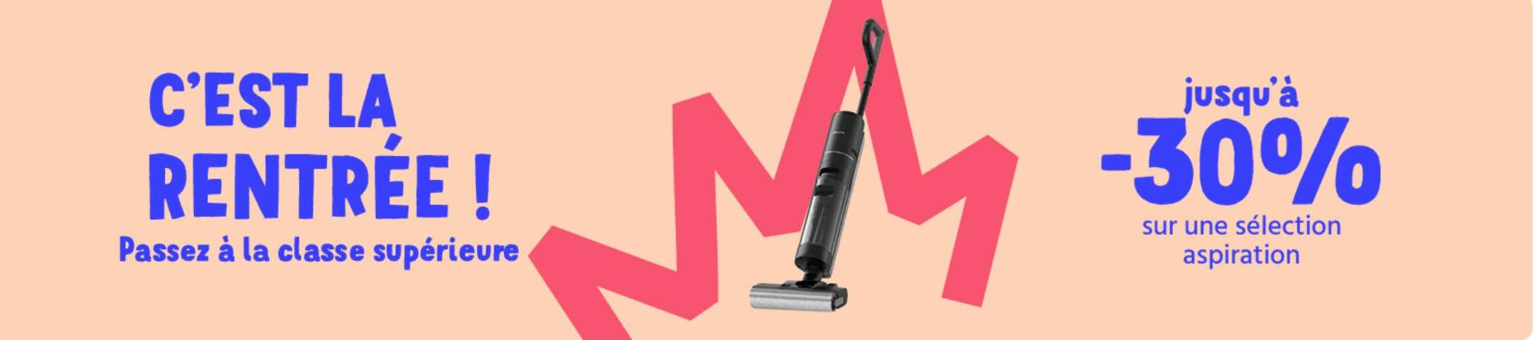promos aspirateurs rentre?e Cdiscount