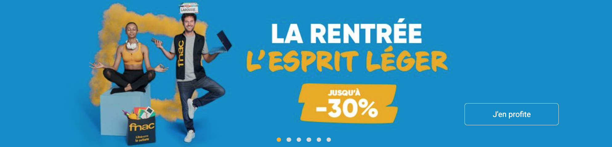 promos Fnac rentree