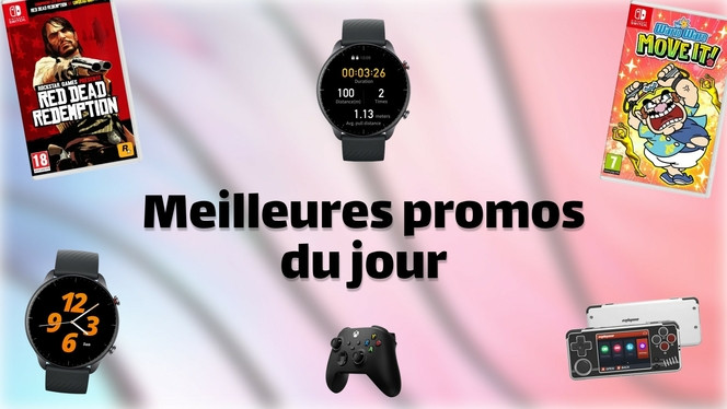 Promos - manette Xbox - montre Amazfit