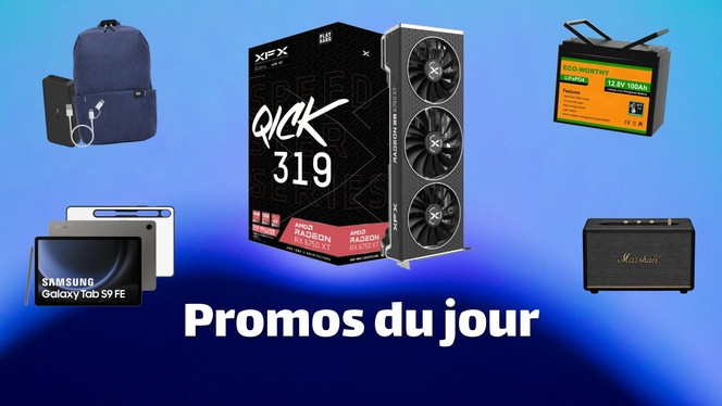 Promos - tablette Samsung - enceinte Marshall