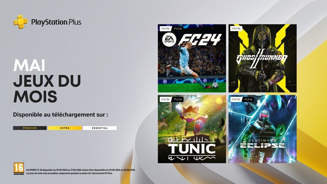 PS Plus mai 2024