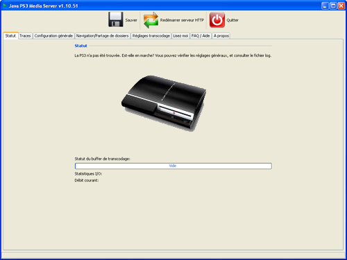 PS3 Media Server screen1