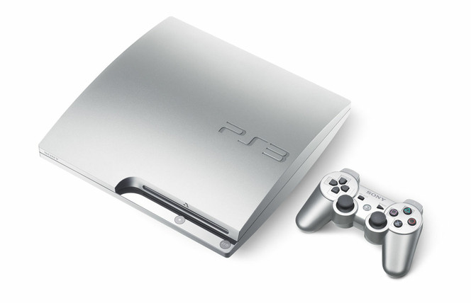 PS3 Slim Satin Silver (1)
