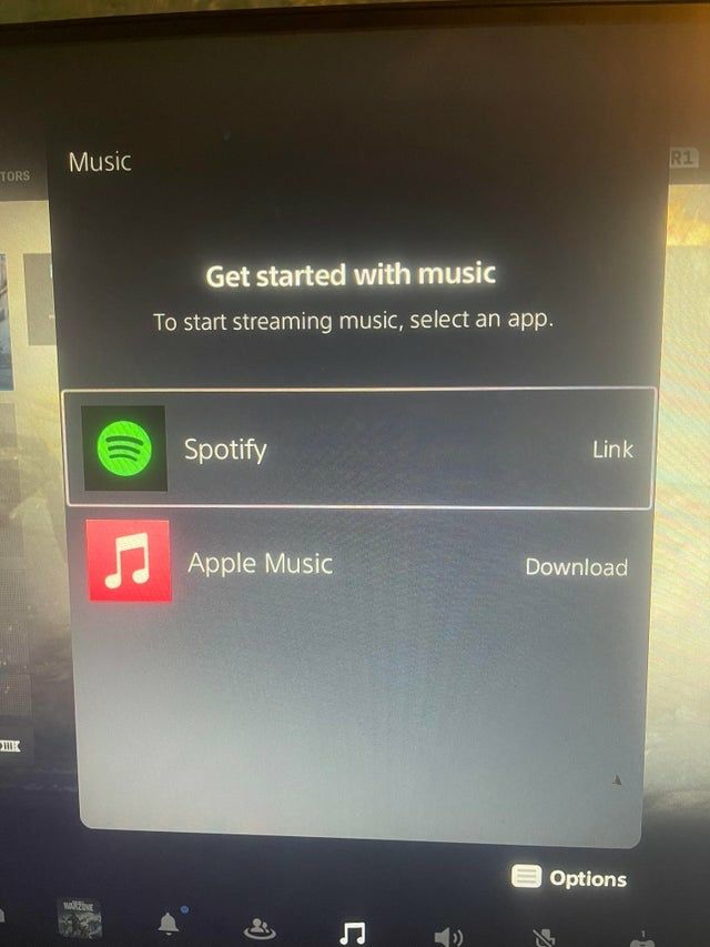 PS5 Apple music