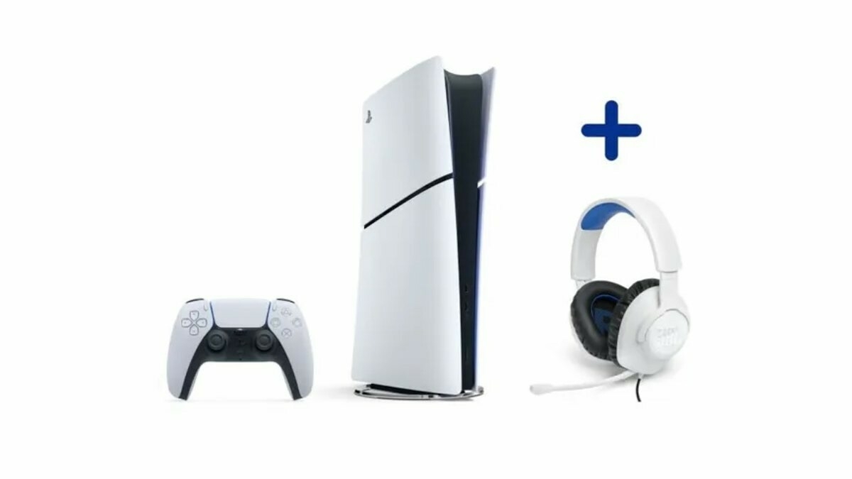 PS5 Digital + Casque JBL Quantum 100