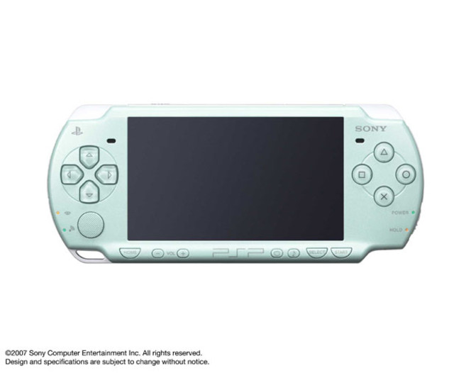PSP Slim & Lite Mint Green - 3