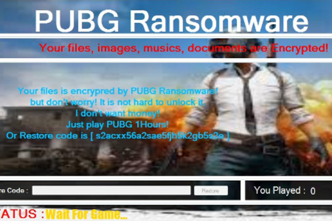 PUBG-Ransomware