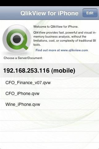 QlikView iPhone 01