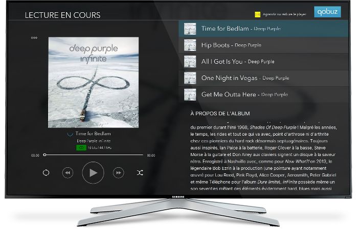 Qobuz Freebox