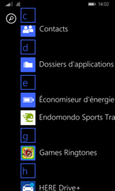 Créer des raccourcis d’appel sous Windows Phone
