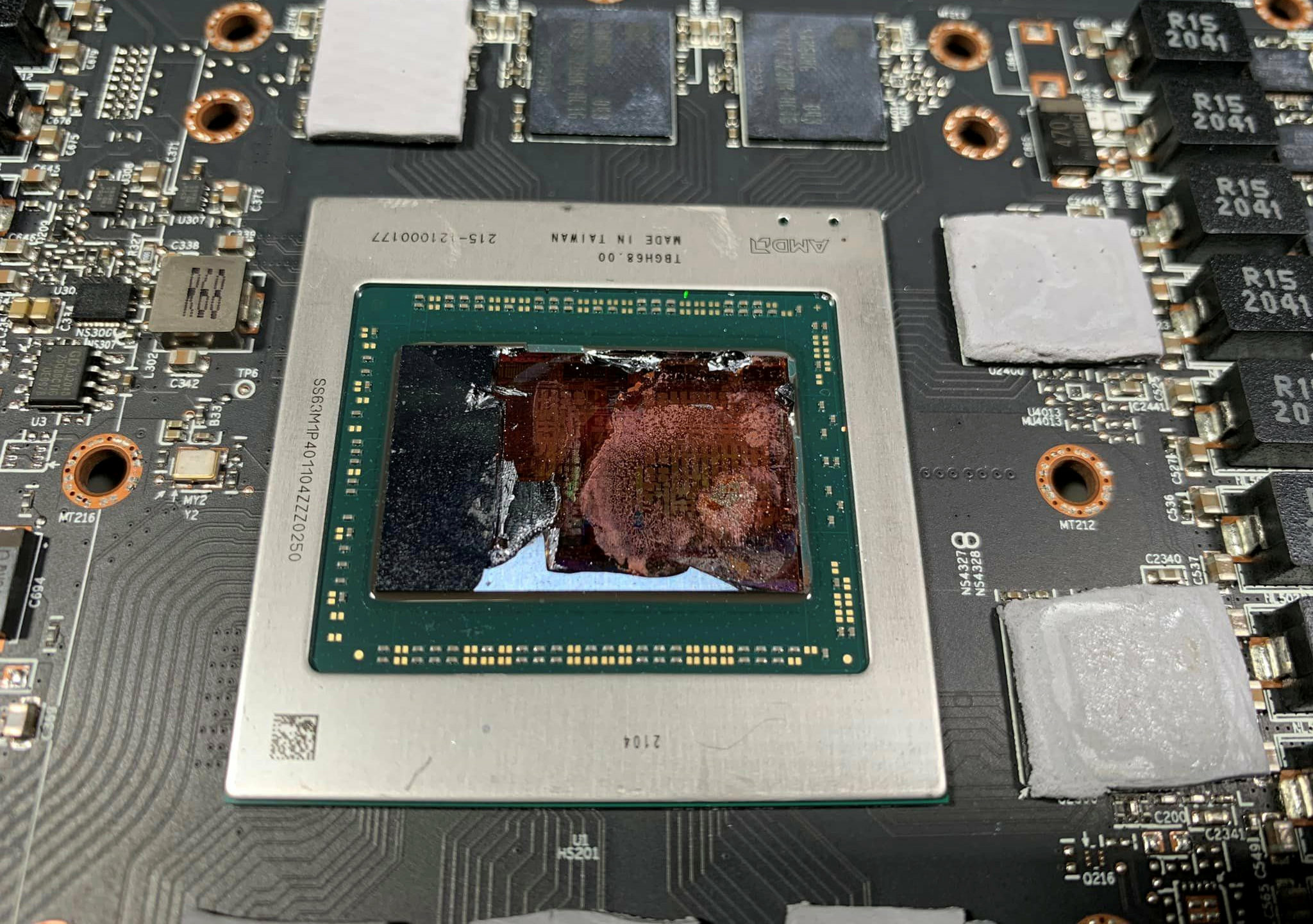 Radeon GPU fissurÃ© 1