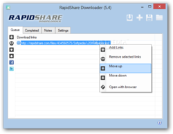 RapidShare Downloader