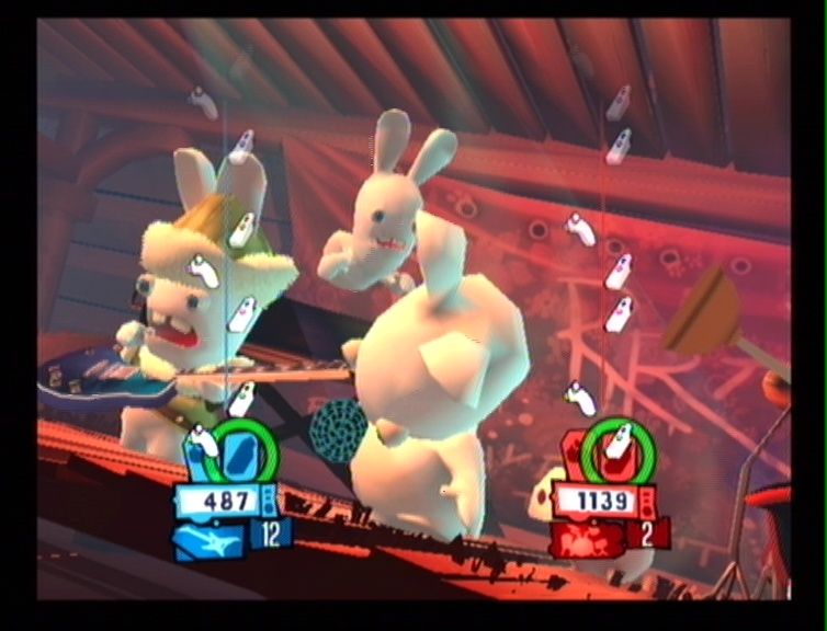 Rayman contre les lapins encore plus cr