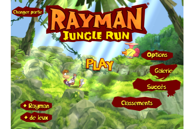 Rayman Jungle Run Annoncé Sur IOS Et Android