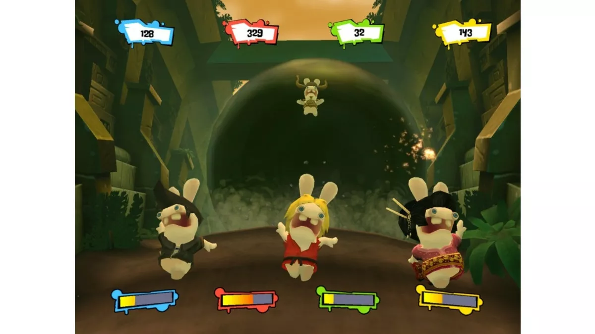 Rayman Raving Rabbids Gamecube GC - Rayman Raving Rabbids 2 : des jeux et du fun