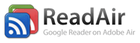 ReadAir : importer des flux sur Google Reader