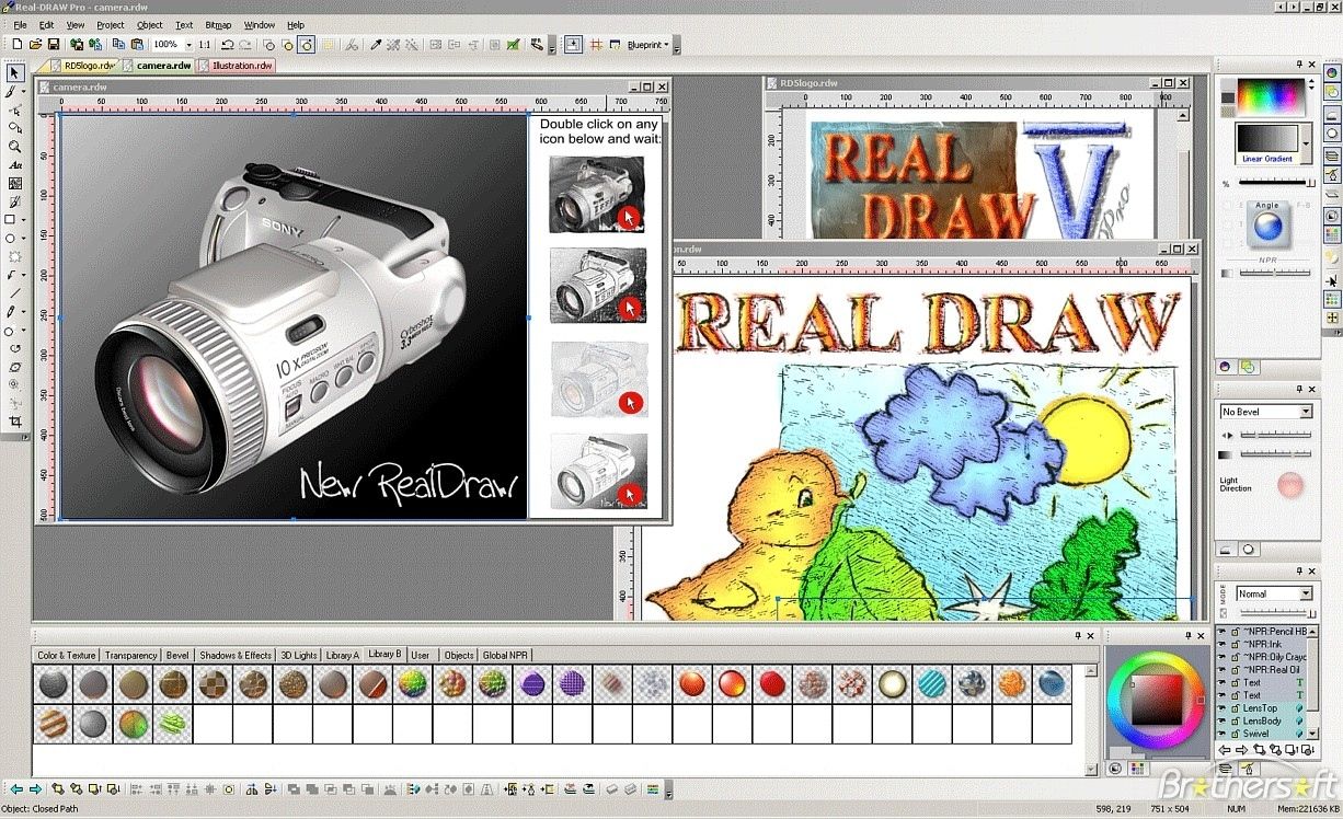 Real Draw Pro screen