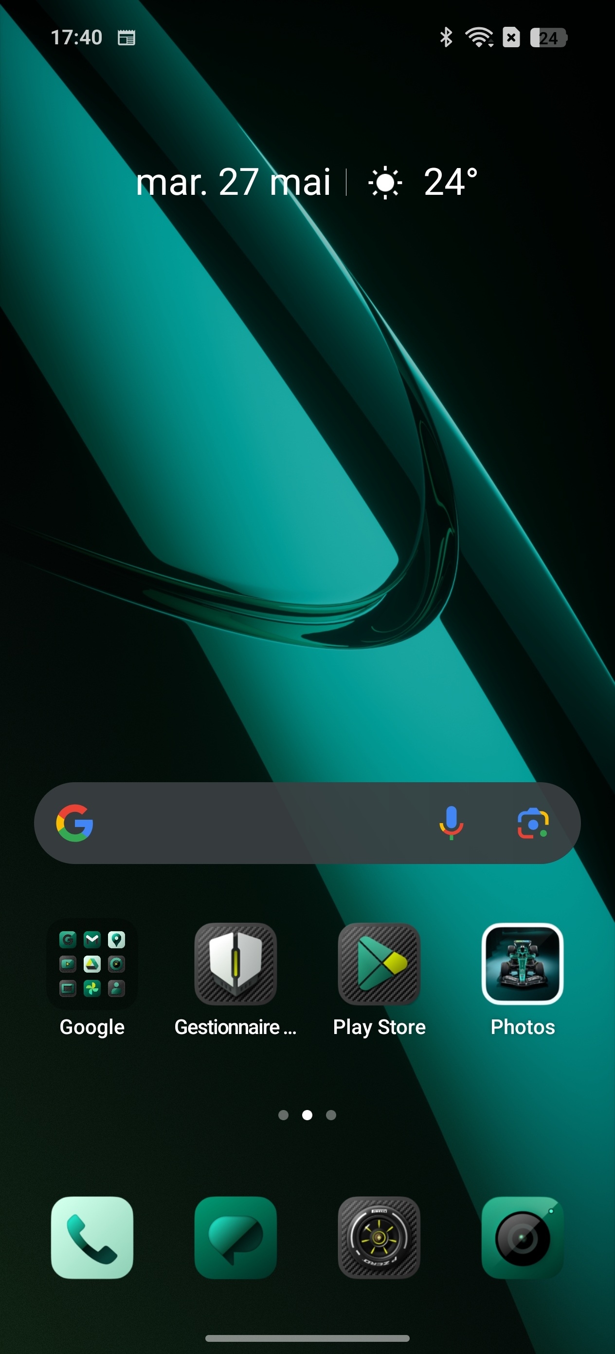realme GT 7 Dream Edition ecran accueil