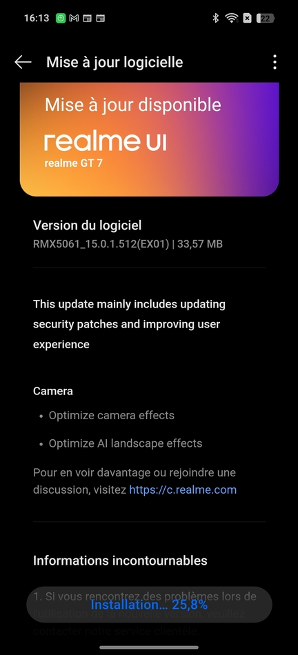 realme GT 7 interface realme UI 6