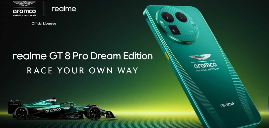 Realme GT 8 Pro Dream Edition Aston Martin