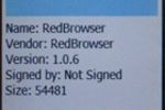 RedBrowser menace pour Java 2 Mobile Edition