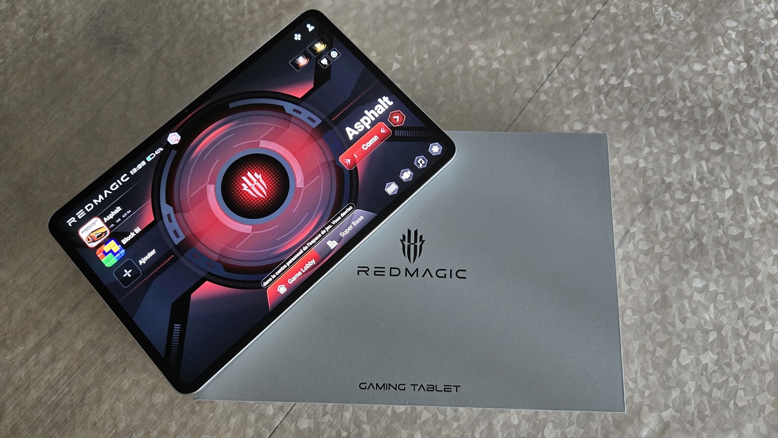 Redmagic Astra Gaming Tablet boite