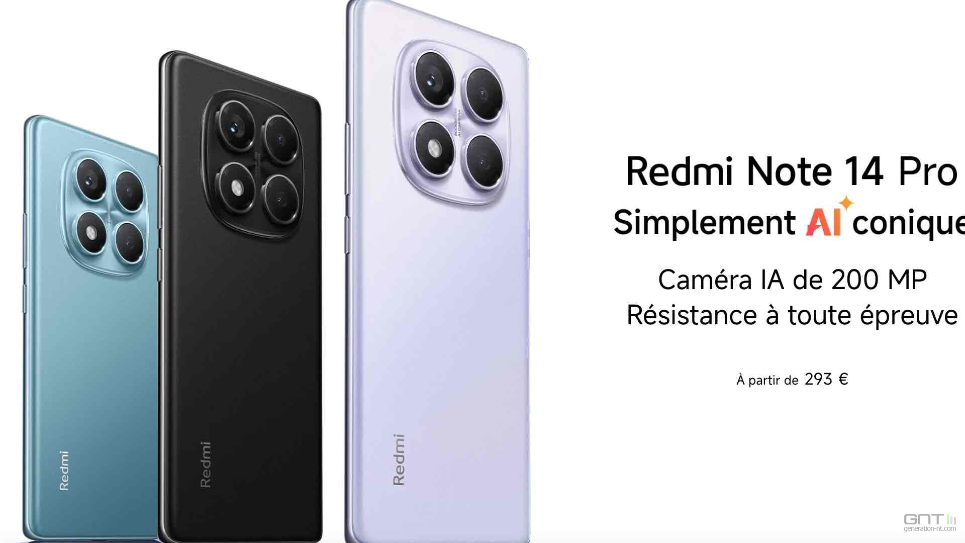 Moins de 185¬ pour le Redmi Note 14 Pro : l'offre choc d'Amazon !