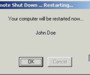 Remote Shutdown : éteindre et allumer un PC