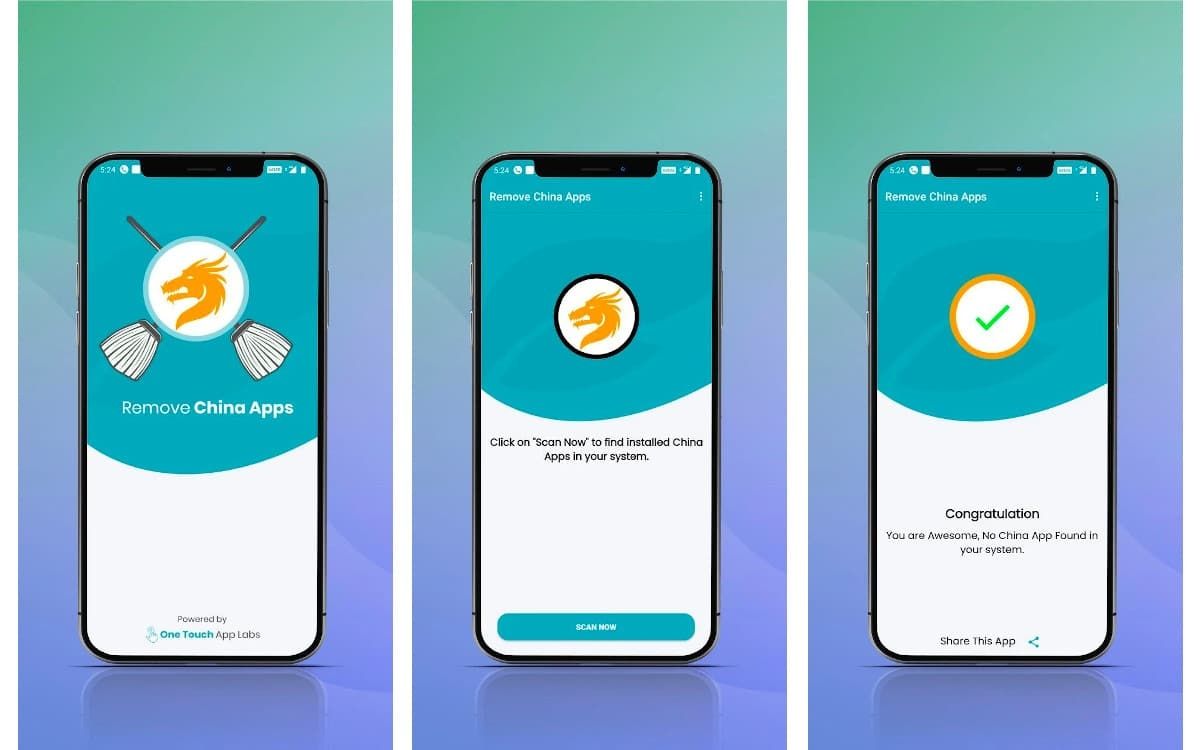 Remove China Apps