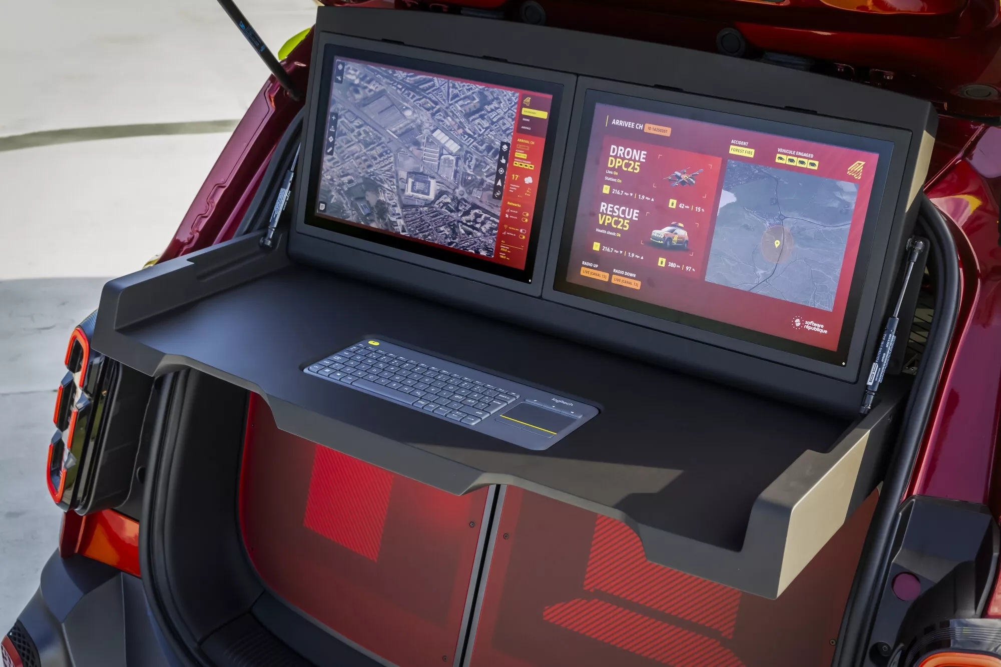 Renault vision 4rescue poste commandement