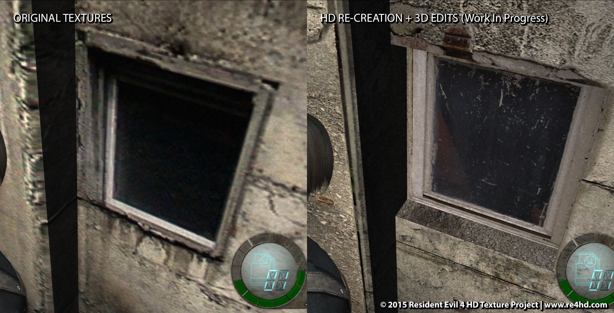 Resident Evil 4 HD Project - comparatif 8