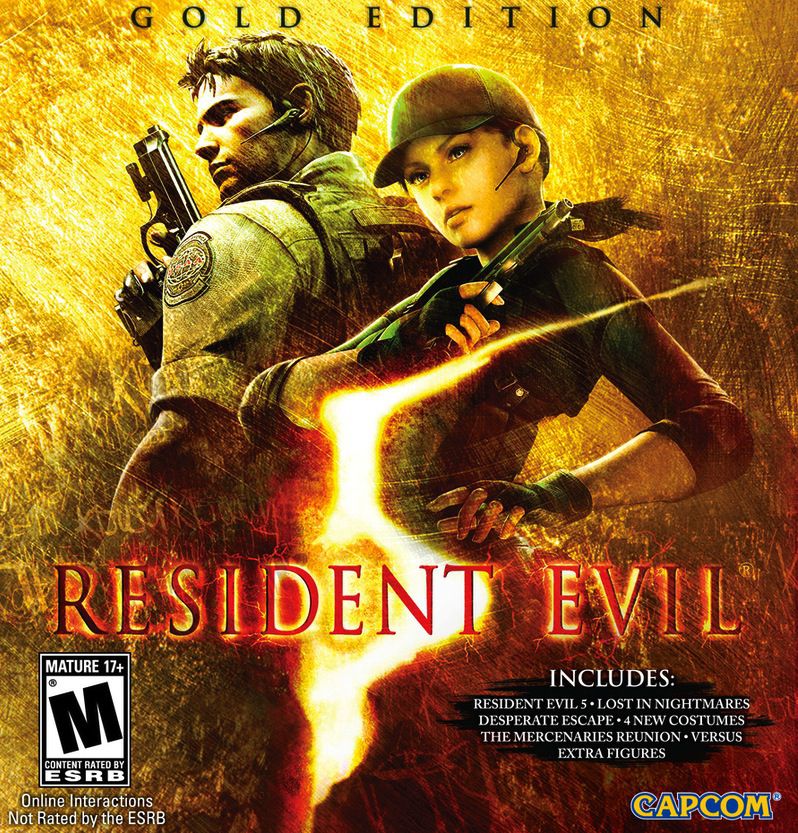 Resident Evil 5 : Gold Edition - pochette
