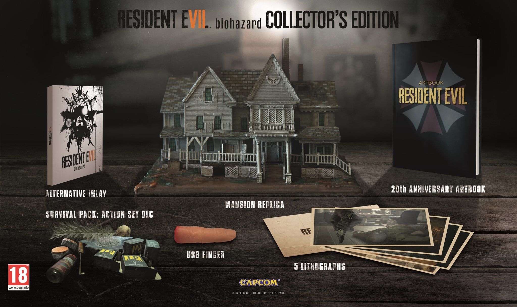 Resident Evil 7 - edition collector.