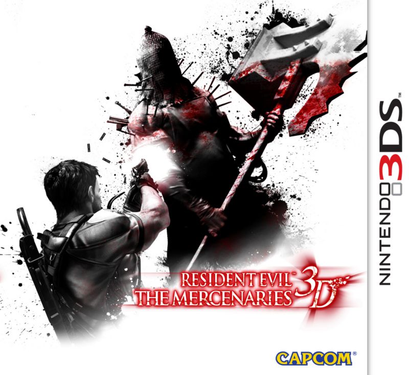 Resident Evil The Mercenaries 3D - pochette