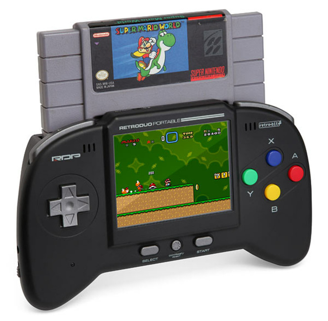 Retro Duo Portable NES/SNES Game System - 1