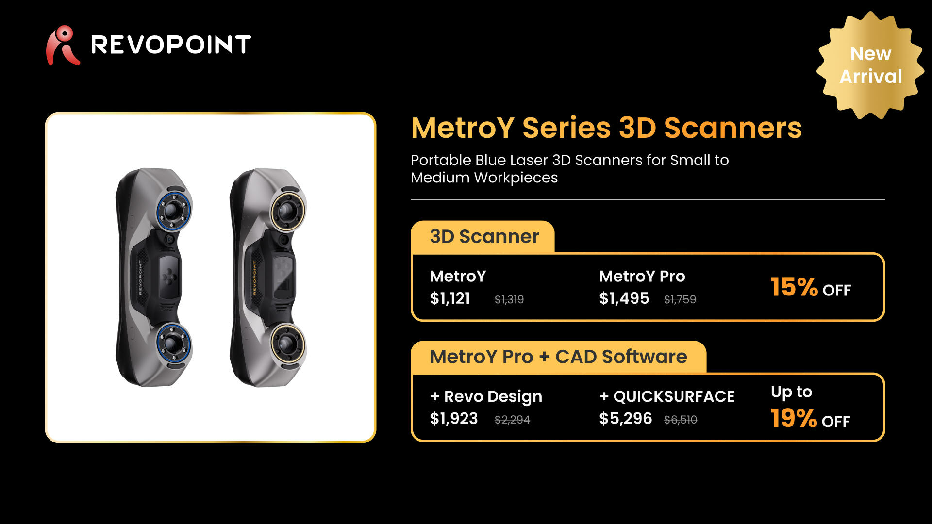 revopoint MetroY series