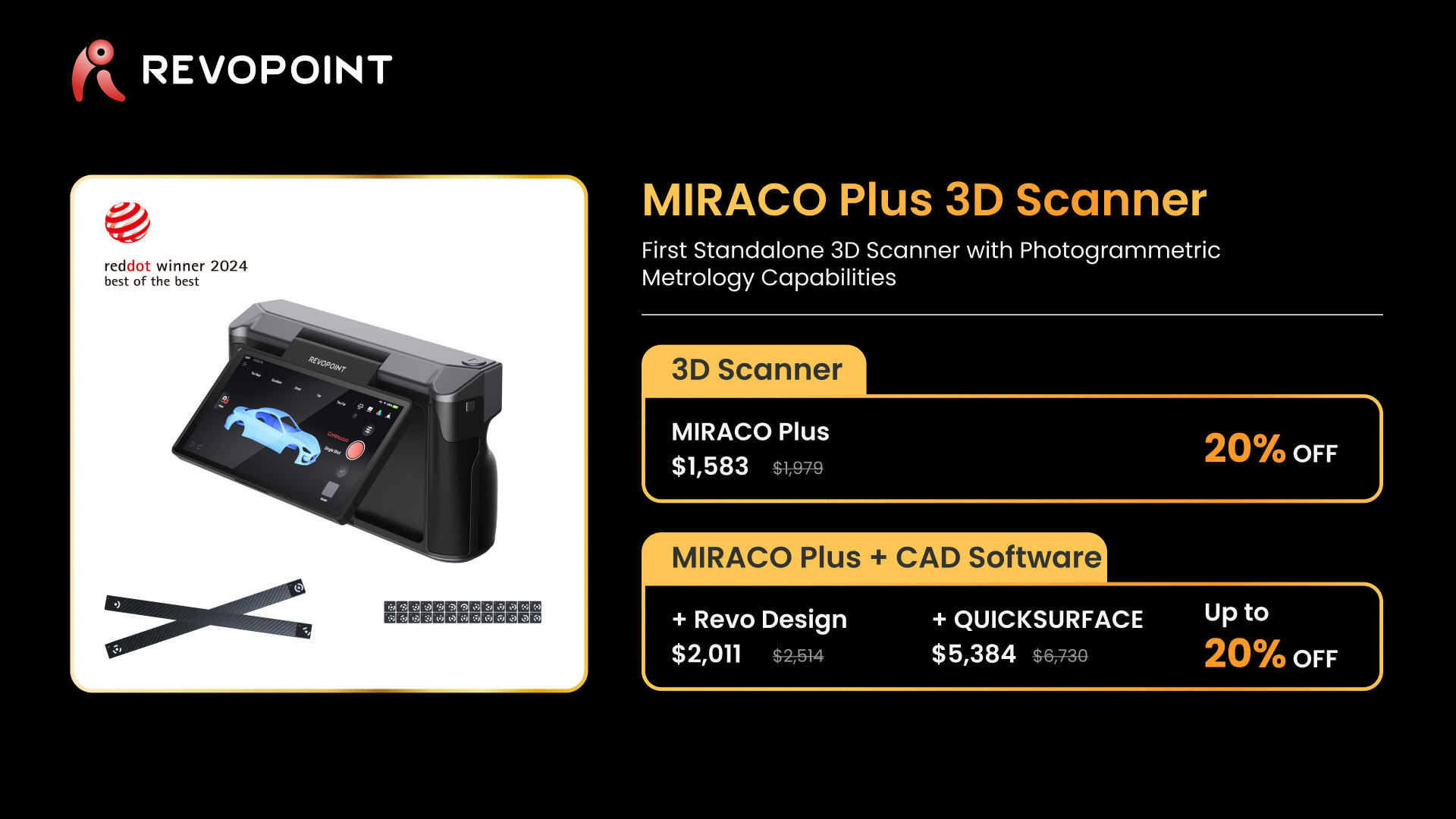 revopoint MIRACO Plus